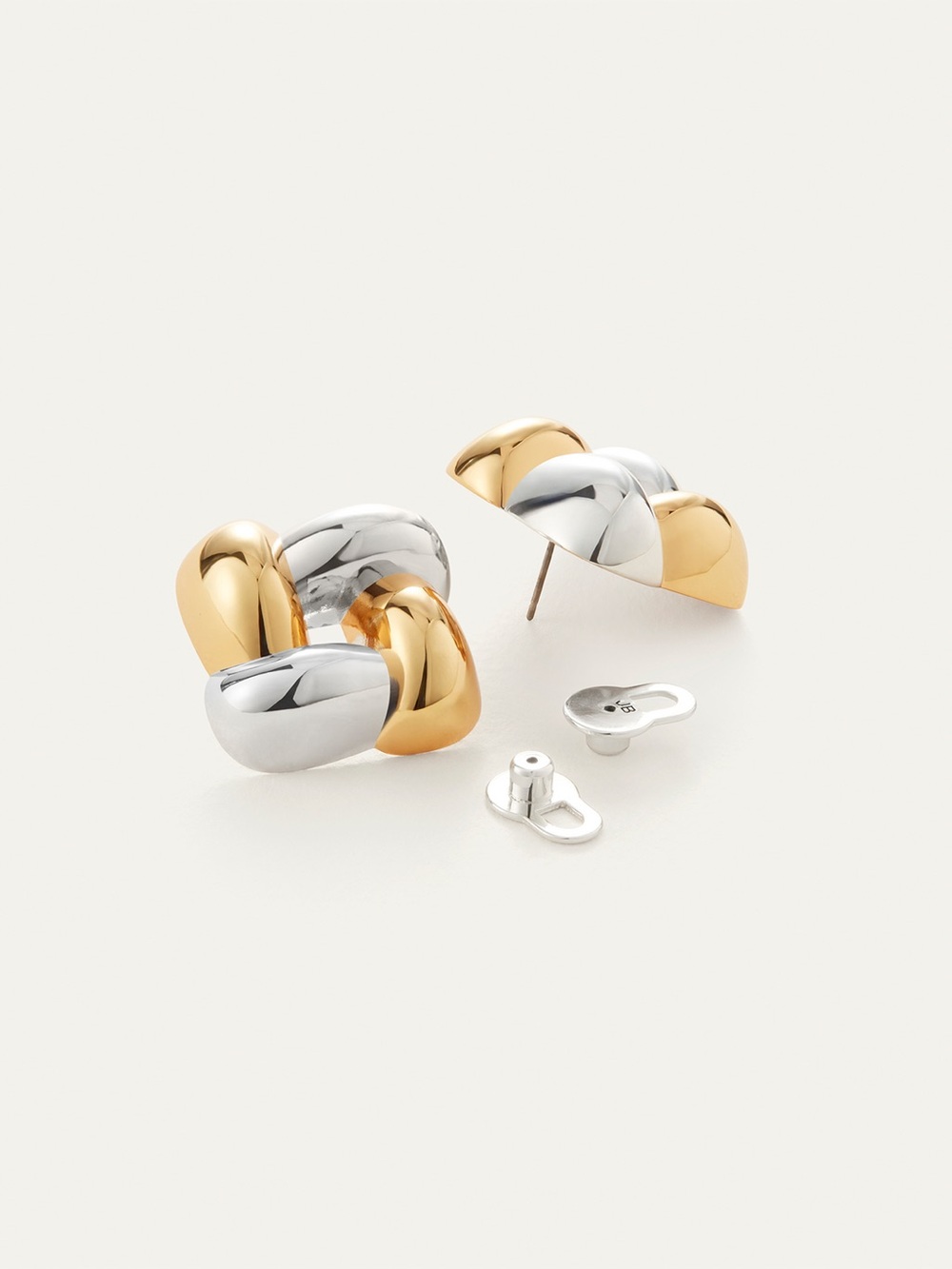 Jenny Bird small Woven Square Earrings